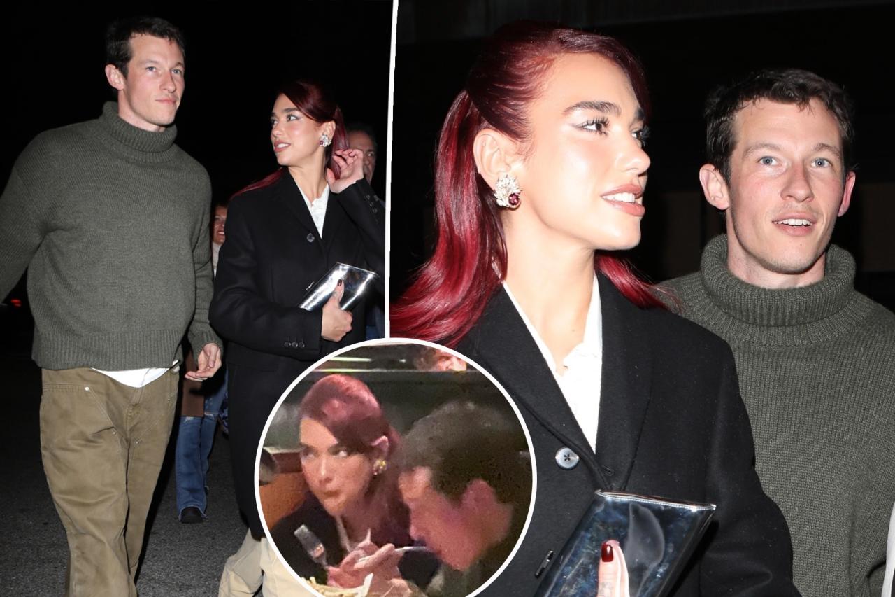 Is Dua Lipa Engaged to Callum Turner? A New Pics Are Making Her