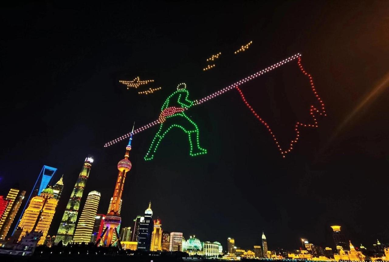 Shanghai drone show 2055